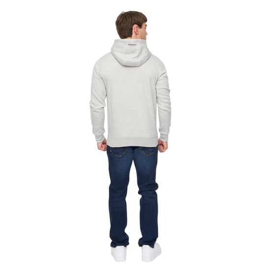 Crosshatch Heren Cresswell Hoodie (Grijs Marl) - Image 2