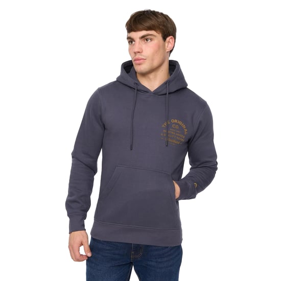Crosshatch Heren Shoptown Hoodie (Marineblauw) - Image 3