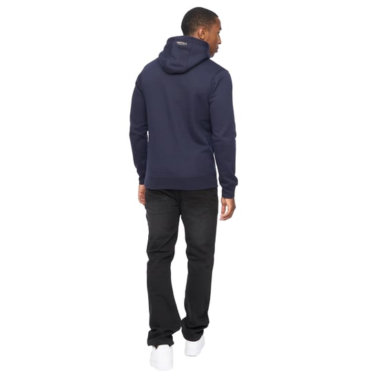 Crosshatch Heren Jampstead Hoodie (Marineblauw) - Image 2