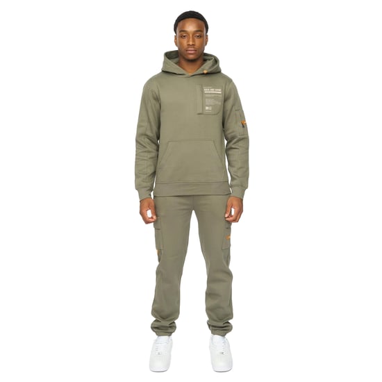 Duck and Cover Heren Adamsberg Hoodie (Donkergroen) - Image 4