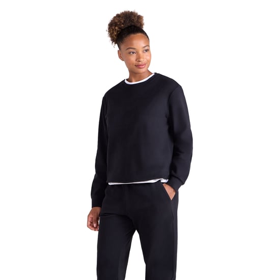 Mountain Warehouse Dames/Dames Strath Melange Supersoft Sweatshirt (Zwart) - Image 3