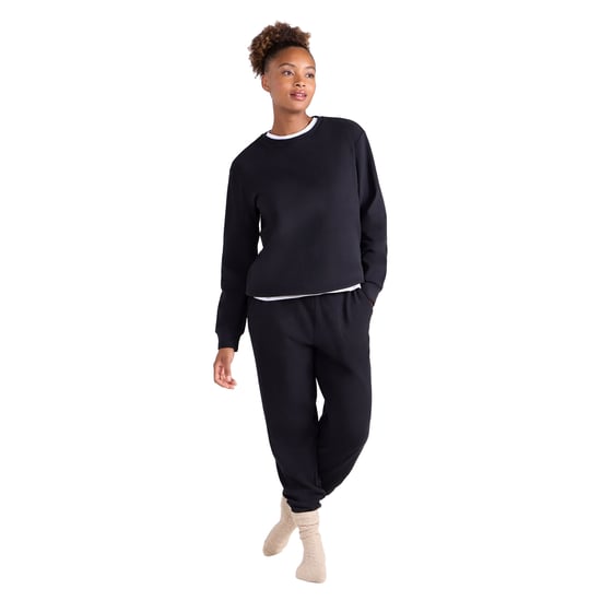 Mountain Warehouse Dames/Dames Strath Melange Supersoft Sweatshirt (Zwart) - Image 5