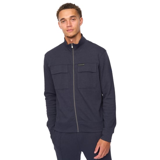 Duck and Cover Heren Tames Volledige Rits Sweatshirt (Marineblauw) - Image 3