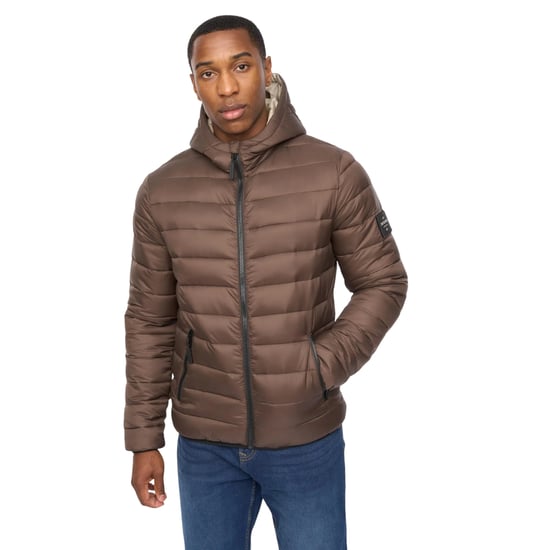 Crosshatch Heren Gattering MVE Jas (Bruin) - Image 1