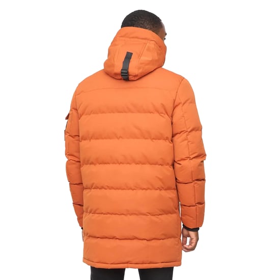 Crosshatch Heren Milwaka Lange Jas (Verbrande Oranje) - Image 2