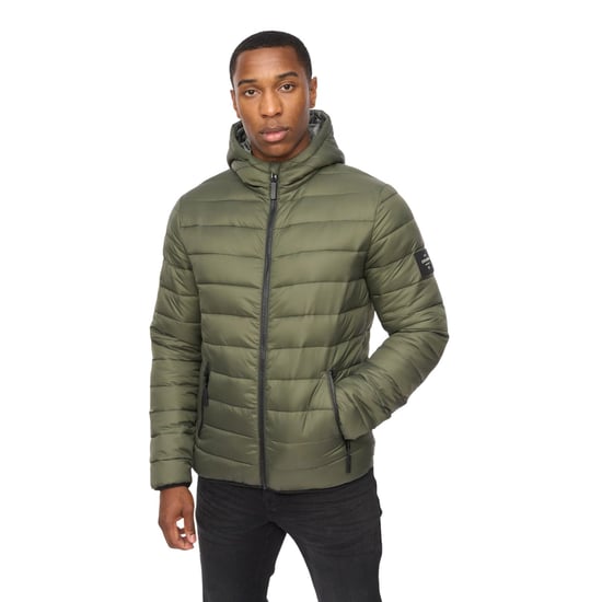 Crosshatch Heren Gattering Jas (Olijf Camo) - Image 1