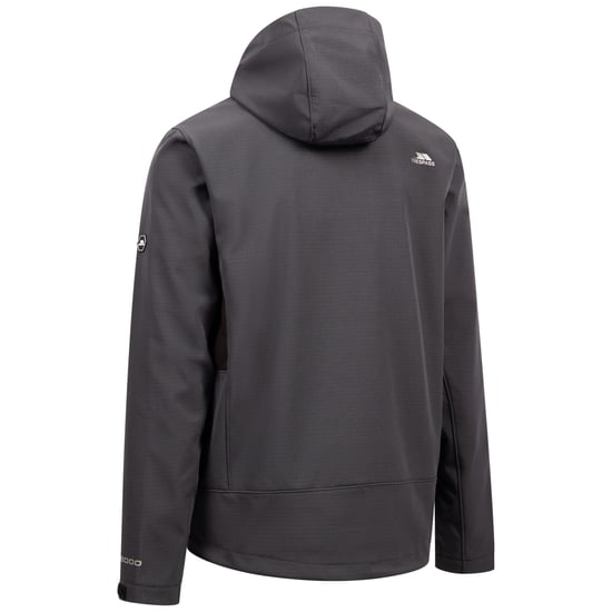 Trespass Heren Dante Soft Shell Jas (Donkergrijs) - Image 2