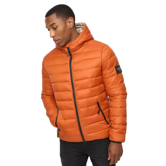 Crosshatch Mens Gattering MVE Jacket (Burnt Orange) - Image 3