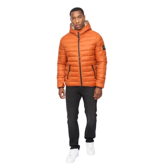Crosshatch Mens Gattering MVE Jacket (Burnt Orange) - Image 4