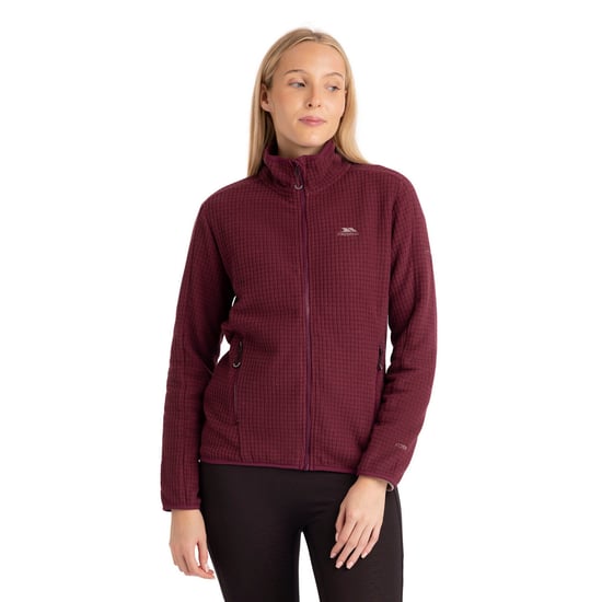 Trespass Dames/Dames Celia Fleece Jas (Shiraz) - Image 3