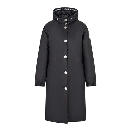 Armani Exchange Effen damesjack (Zwart) - Image 1