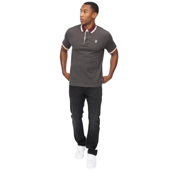 Crosshatch Heren Chimlacks Poloshirt (Zwart) - Image 4