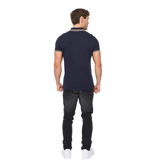 Crosshatch Mannen Mackerby Polo Shirt (Marineblauw) - Image 2
