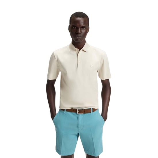 Boss Heren C-Parris Monogram Poloshirt (Beige) - Image 4