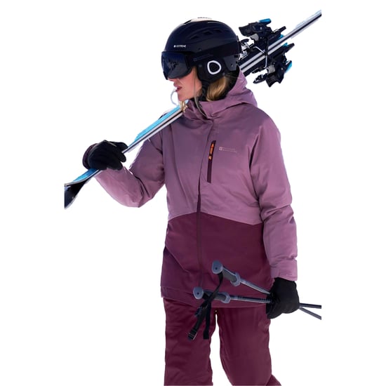 Mountain Warehouse Womens/Ladies Alpine Waterproof Padded Ski Jacket (Dusky Purple) - Image 6