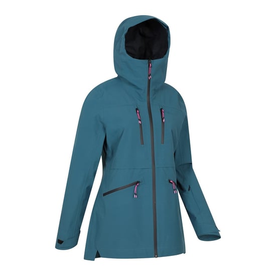 Mountain Warehouse Damernas Tempest Vattentät 3-Lagers Skijacka (Teal) - Image 4