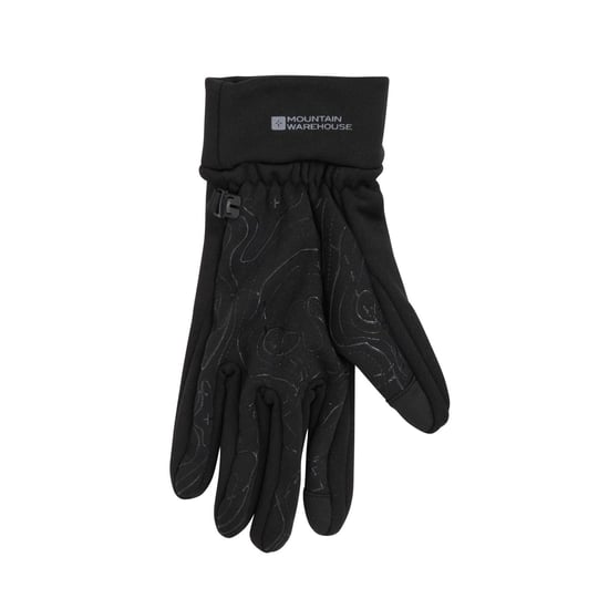 Mountain Warehouse Unisex Volwassen Grippi Fleece Gevoerde Actieve Fietshandschoenen (Zwart) - Image 2
