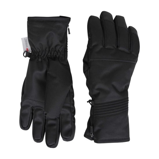 Mountain Warehouse Womens/Ladies Extreme Waterproof Ski Gloves (Black) - Image 3