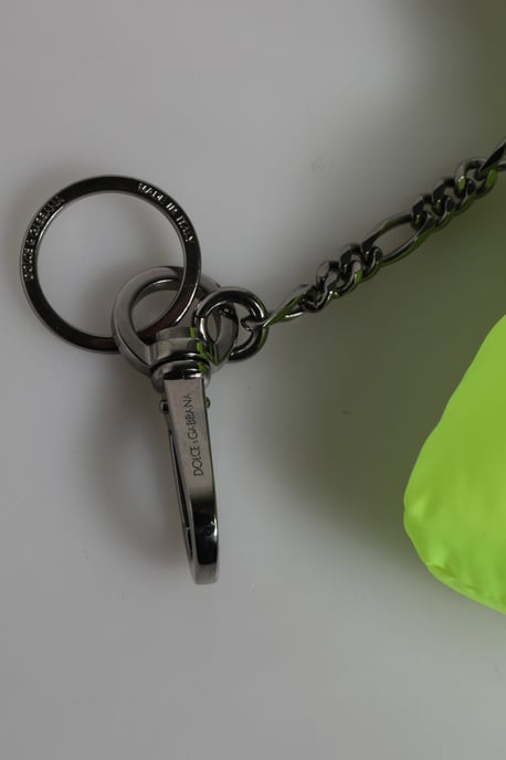 Grön Björn Broderad Logotyp Nyckelring Klämma - Image 5