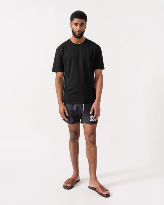 RN Relaxed T-shirt in Black - Image 3