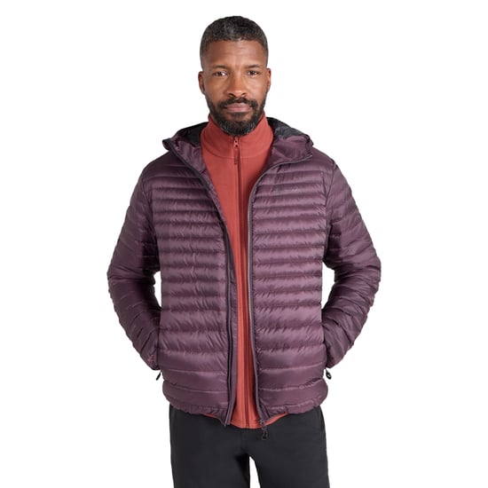 Mountain Warehouse Heren Hybrid Extreme Featherweight Dons Gevoerde Hoodie Jas (Donkerbruin) - Image 5