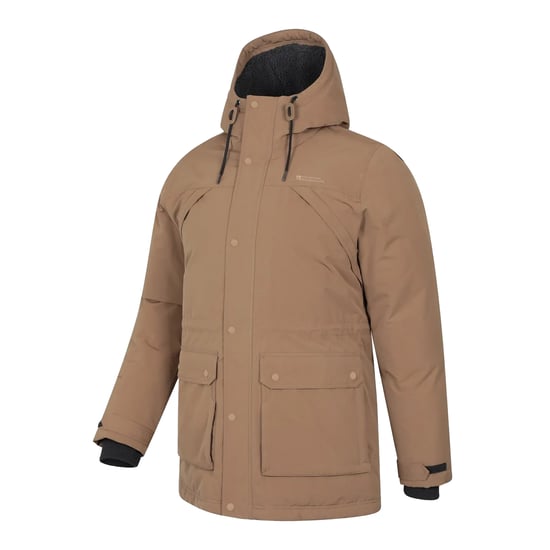 Mountain Warehouse Waterdichte Parka Heren Marlow (Tan) - Image 3