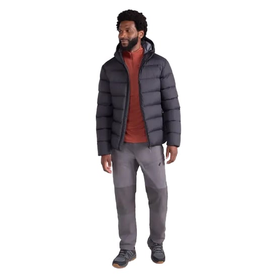 Mountain Warehouse Herr Stratus Dun Packbar Huva Jacka (Svart) - Image 5
