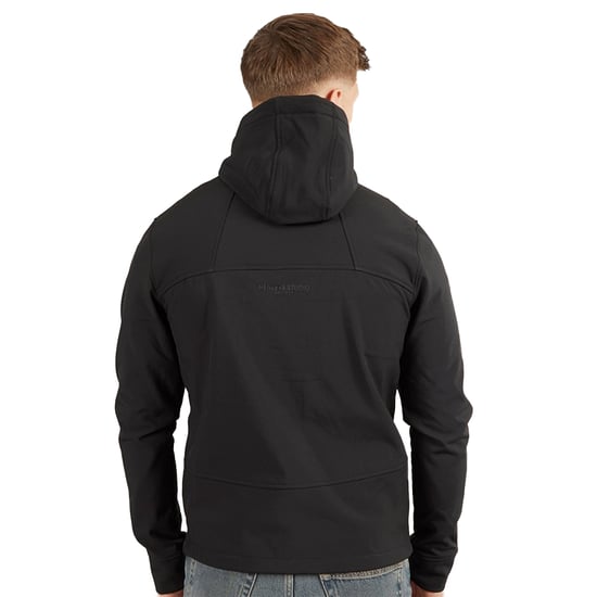 Henleys Mens Expand Soft Shell Jacket (Black) - Image 2
