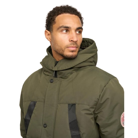 Henleys Heren Traction Bomberjack (Khaki Groen) - Image 3