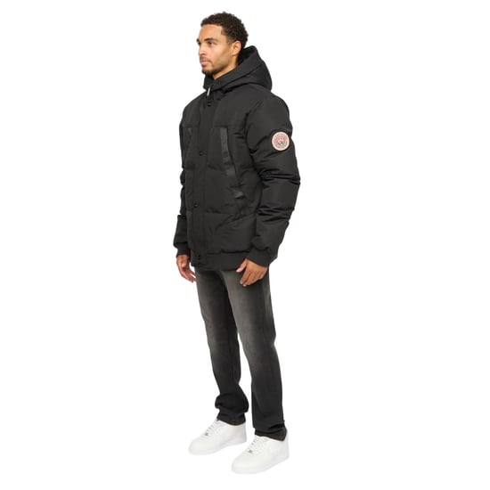 Henleys Heren Traction Bomberjack (Zwart) - Image 4