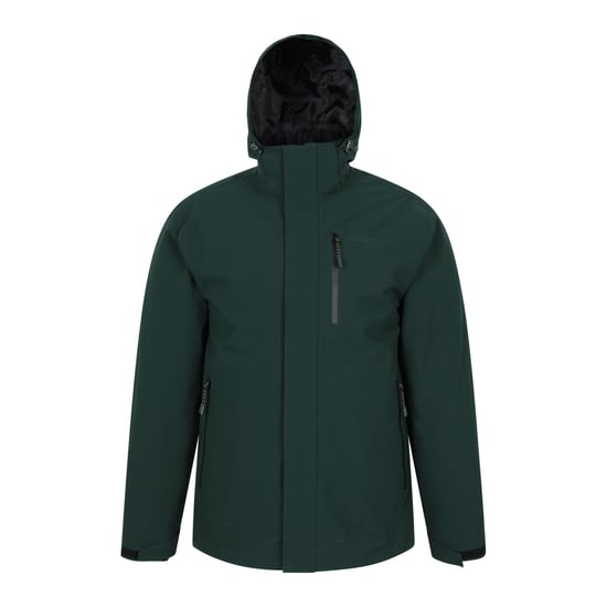 Mountain Warehouse Herr Sycamore 3 i 1 Vattentät Jacka (Mörkgrön) - Image 1