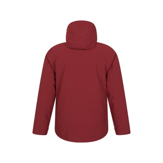 Mountain Warehouse Heren Sycamore 3-in-1 Waterdichte Jack (Roest) - Image 2