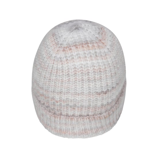 Mountain Warehouse Dames Space Dye Nep Bont Gevoerde Muts (Crème) - Image 2