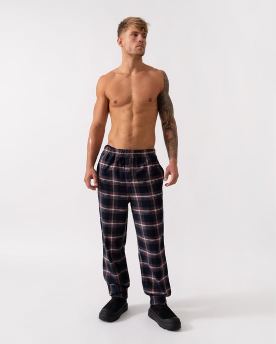 Holiday Pyjama Pants in Navy - Image 3