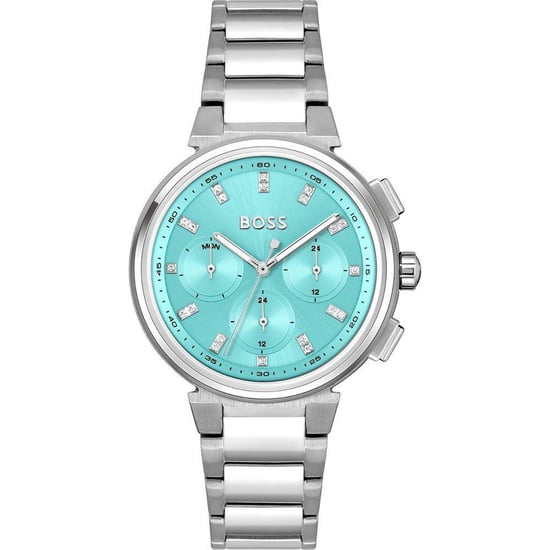 Zilveren RVS Horloge - Image 1