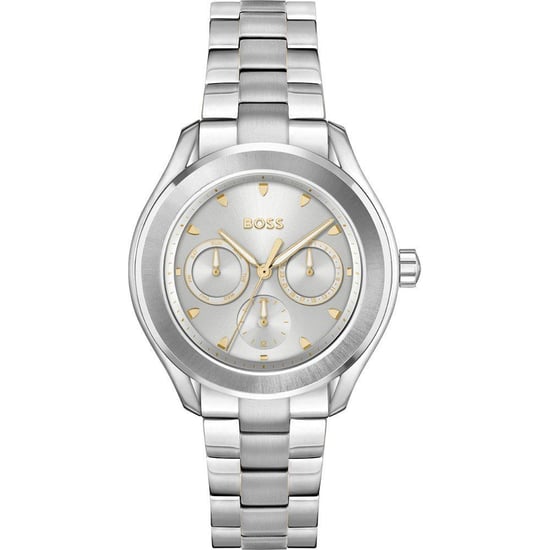 Silver Stainless Steel Dress Watch - Image 1