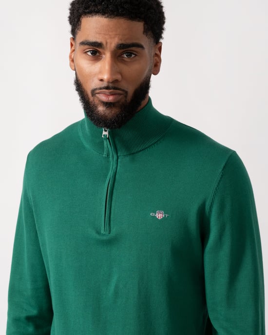 373 Classic Jumper in Dark Green - Image 4