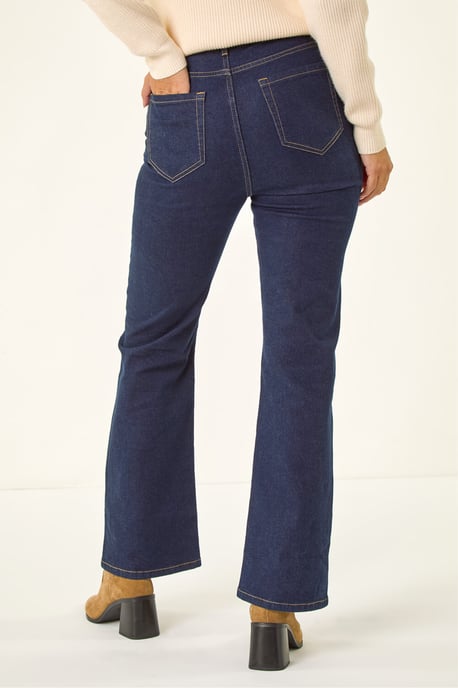 Front Pocket Bootcut Jeans - Image 4