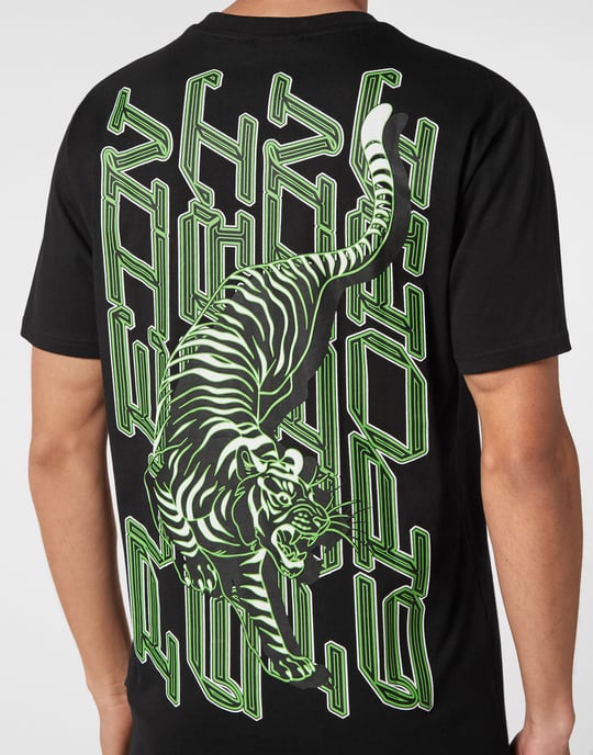 T-Shirt Round Neck Tiger - Image 5