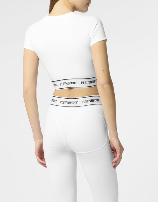 Fleece Cropped T-Shirt - Image 5