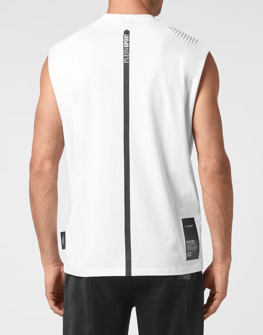 T-shirt med rund halsringning - Image 4