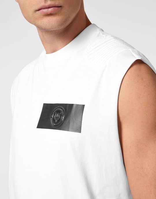 T-shirt med rund halsringning - Image 5