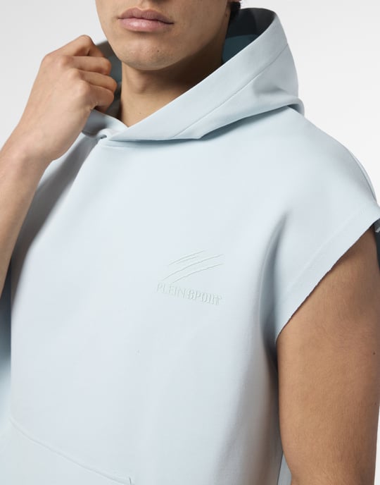 Pique Hoodie Vest Icon - Image 3