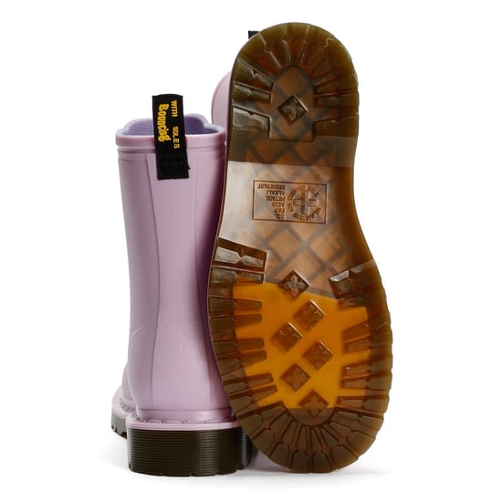 Dr. Martens 1460 Rain Pull On Dames Lilac Wellington Bottines - Image 4