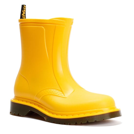 Dr. Martens 1460 Rain Pull On Kvinnors Gula Gummistövlar - Image 2