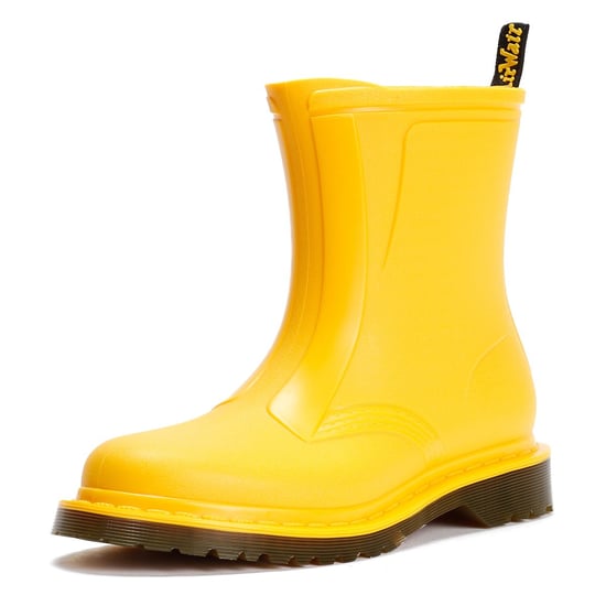 Dr. Martens 1460 Rain Pull On Kvinnors Gula Gummistövlar - Image 3