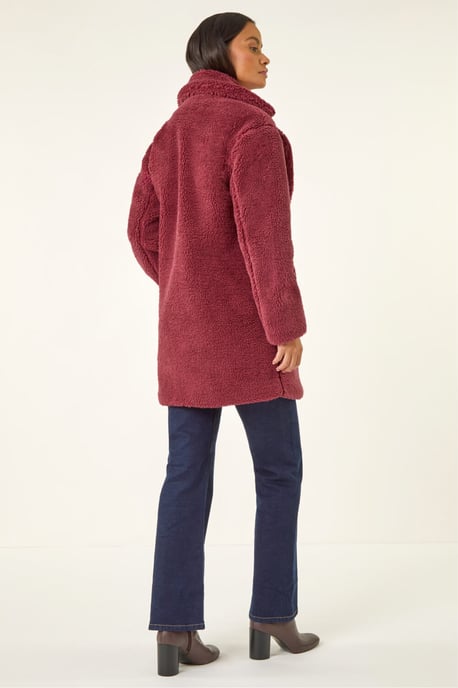 Oversized Boucle Coat - Image 4