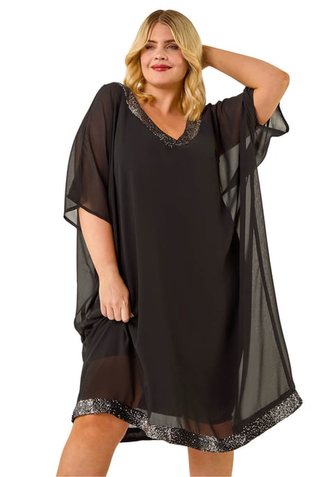 sequin chiffon overlay dress Faeriesty Elegant Pearl & Sequin Mermaid Evening Gown - Geometric Pattern Chiffon  Overlay, Sequin Chiffon Skirt, Flowing Tassel Hem - Suitable For Formal  Dinners, Weddings, Galas