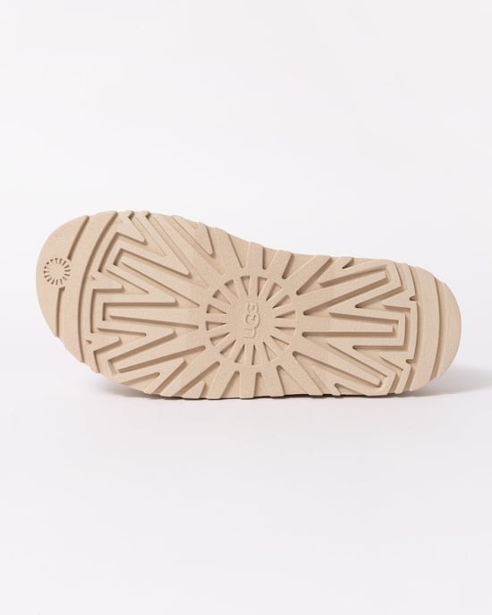 Platformsandalen met Verstelbare Band in Beige - Image 4