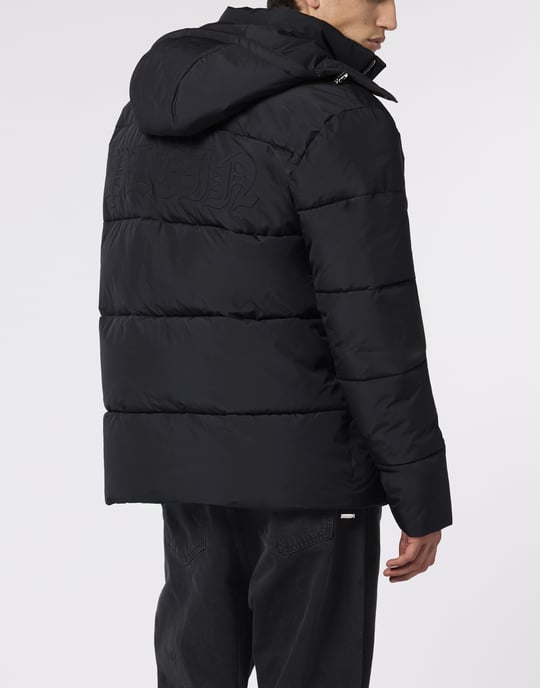 Nylon Puffer Jacket Gothic Plein - Image 5